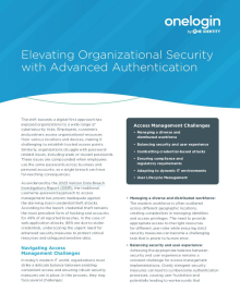 Elevating Organizational Security with Advanced Authentication