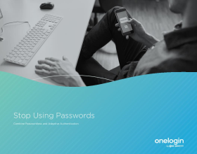 Stop Using Passwords: Combine Passwordless and Adaptive Authentication