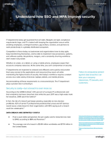 Understand how SSO & MFA improve cybersecurity